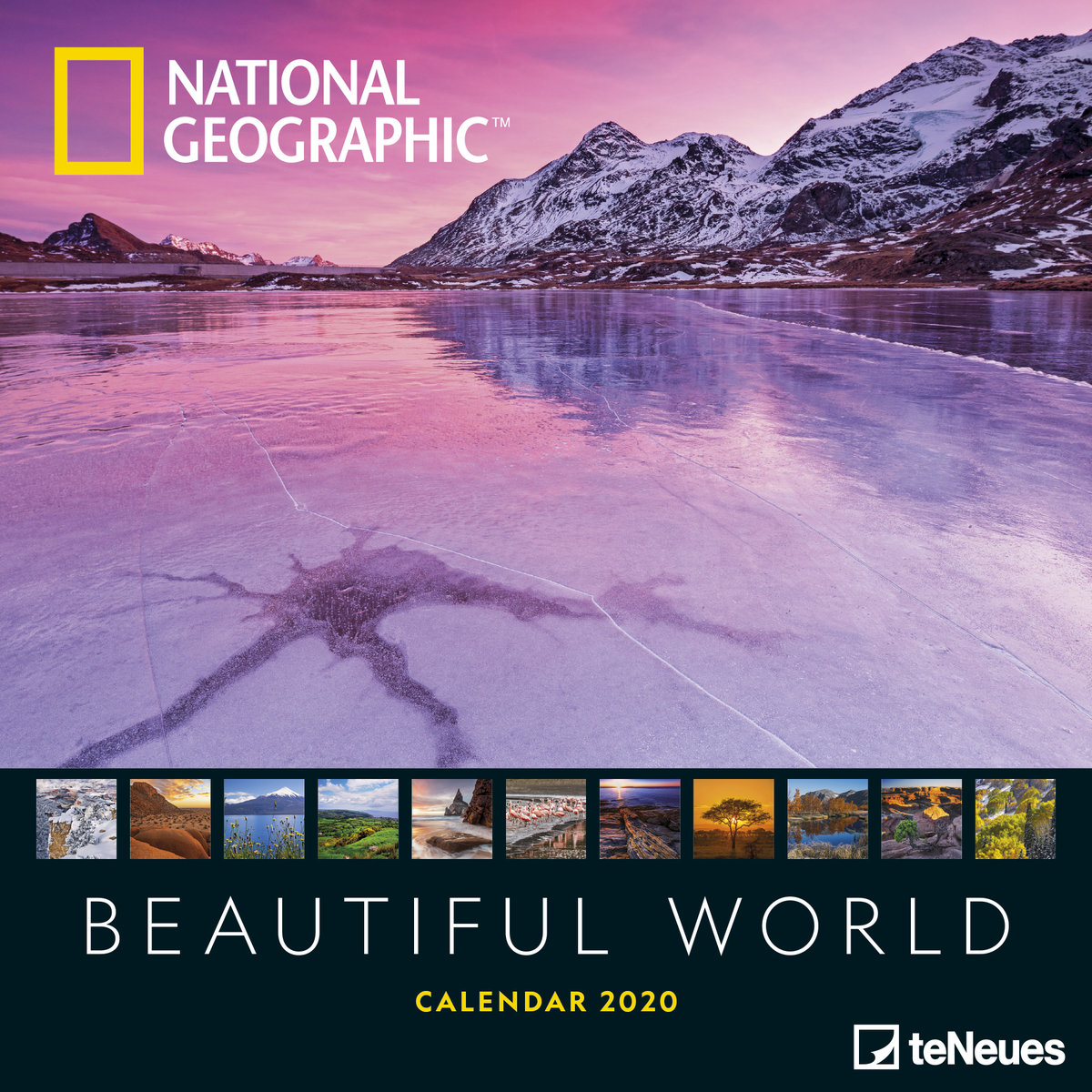 Kalendarz ścienny, National Geographic, Beautiful World Sklep