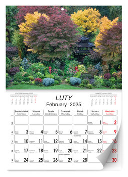 Kalendarz Ścienny Ogrody Lux 2025 - Inna marka