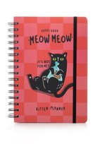 Kalendarz szkolny 2025/2026 Meow Meow A5 Książkowy dziennik do szkoły na spirali