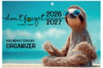 Kalendarz szkolny organizer 2026/2027 z planem lekcji