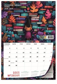 Kalendarz szkolny z magnesem 2025/2026 - Inna marka