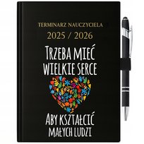 Kalendarz terminarz 2025/2026 dla nauczyciela - prezent na zakończenie roku