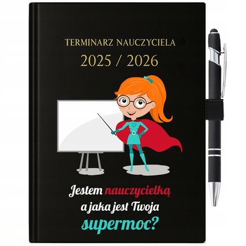 Kalendarz terminarz 2025/2026 - prezent na zakończenie roku dla nauczyciela - Inna marka