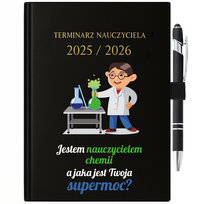 Kalendarz terminarz 2025/2026 upominek dla nauczyciela na zakończenie klasy