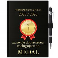 Kalendarz terminarz 2025/2026 - wyjątkowy gadżet dla nauczyciela na prezent