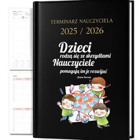 KALENDARZ TERMINARZ PREZENT DLA NAUCZYCIELA A5 2025/2026 DZIEŃ NAUCZYCIELA