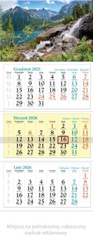 Kalendarz trójdzielny 2026, Lucrum Tatry - Lucrum