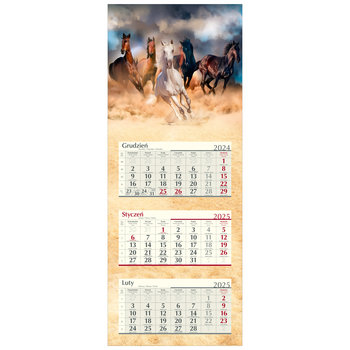 kalendarz trójdzielny POSTER 11- KONIE - CRUX