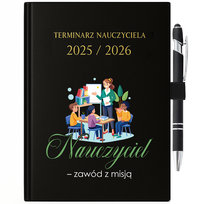 Kalendarz Uchwyt Długopis 2025\2026 ZAWÓD Z MISJĄ Terminarz Dla Nauczyciela