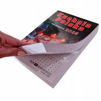 KALENDARZ ZDZIERAK 2026 A5 KUCHNIA POLSKA Z MIEJSCEM NA NOTATKI DUŻY XXL - Inna marka