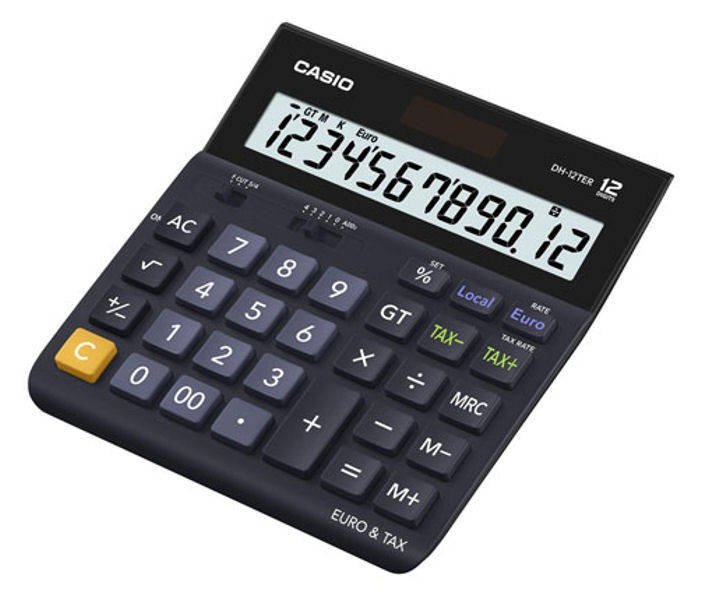 Фото - Калькулятор Casio Kalkulator  DH-12TER 12-pozycyjny 