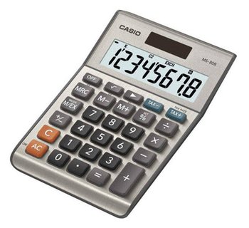 Kalkulator Casio MS-80B-S biurkowy - CASIO - kalkulatory