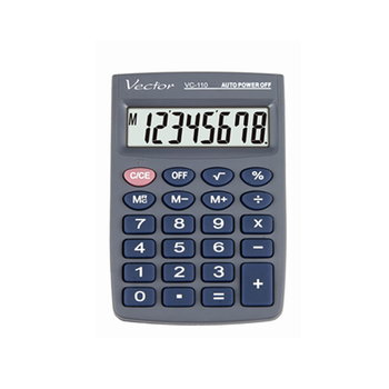 Kalkulator kieszonkowy Vector  KAV VC-110 - Vector