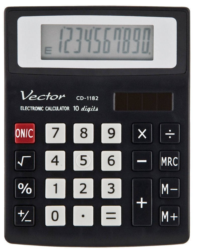 Фото - Калькулятор Vector Kalkulator  CD-1182 biurkowy 