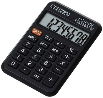 Kalkultor kieszonkowy Citizen LC-110NR, czarny - Citizen