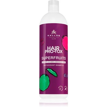Kallos Hair Pro-Tox Superfruits, Szampon do włosów o działaniu przeciwutleniającym, 1000 ml - KALLOS COSMETICS