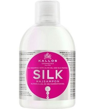 Kallos, KJMN, szampon do włosów zniszczonych Silk, 1000 ml - Kallos