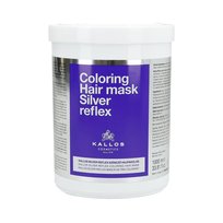 Kallos, Silver Reflex, maska neutralizująca odcień włosów, 1000 ml Kallos