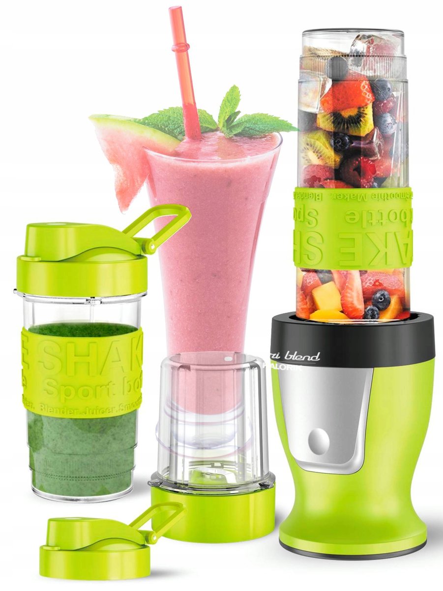Kalorik,BLENDER KIELICHOWY DO SMOOTHIE KOKTAJLI ZIELONY ,300 W