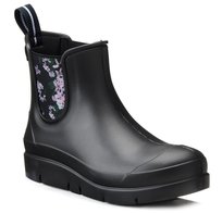 Kalosze damskie krótkie piankowe lekkie sztyblety Lemigo Stella czarne-37