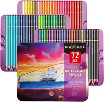 Kalour, Kredki artystyczne Premium akwarelowe, 72 szt.
