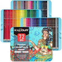 Kalour, Kredki ołówkowe, artystyczne Premium Soft Touch, 72 kolory