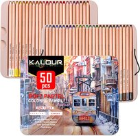 Kalour, Pastele suche w kredce ołówku pro artystyczne, 50 szt.