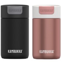 Kambukka, Kubek termiczny 2x Olympus, 300ml Zestaw Black Rose
