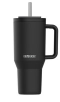 Kambukka Kubek termiczny Rio Tumbler 950ml ze słomką czarny - Night Rider