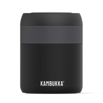Kambukka, Termos obiadowy, Bora, Matte Black, 600 ml - KAMBUKKA