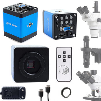 Kamera Do Mikroskopu Stereoskopowego Cyfrowego FULLHD HDMI 2MP Techrebal - Techrebal