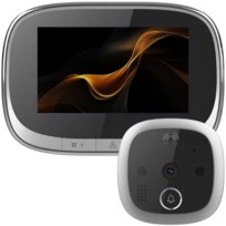 KAMERA ELEKTRONICZNY WIZJER DO DRZWI FUNKCJA NAGRYWANIA WIDEO CZUNIK RUCHU