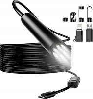 Kamera Endoskopowa FORKODA 1920p HD | 5 m kabel, 8 LED, IP67