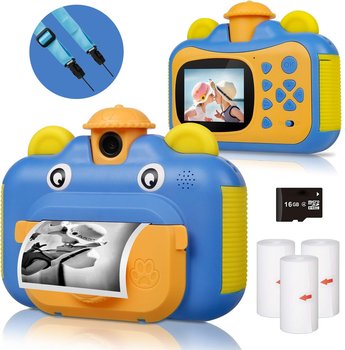 kamera i aparat dla dzieci drukowanie print 1080p hd ekran 16gb - Inna marka