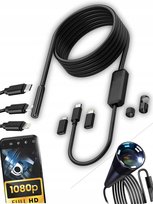 KAMERA INSPEKCYJNA DO TELEFONU ENDOSKOPOWA 3M FULL HD WODOODPORNA