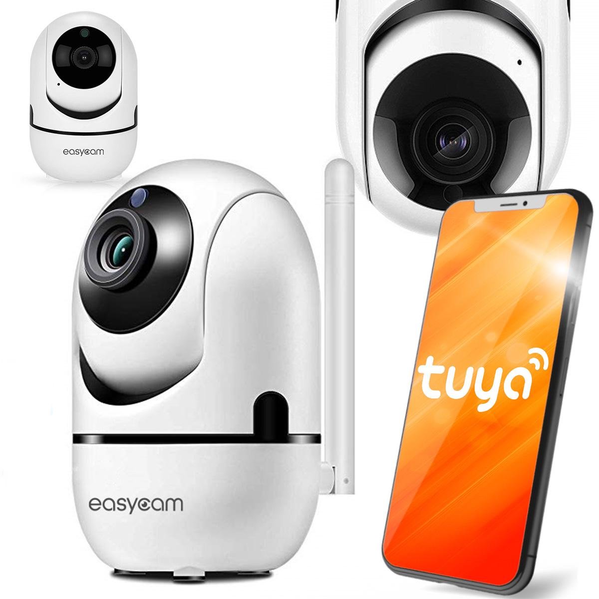 Фото - Камера відеоспостереження Tuya Kamera Ip Easycam Wewnętrzna Obrotowa Wifi  3Mp Ec-3Wd6Ir 
