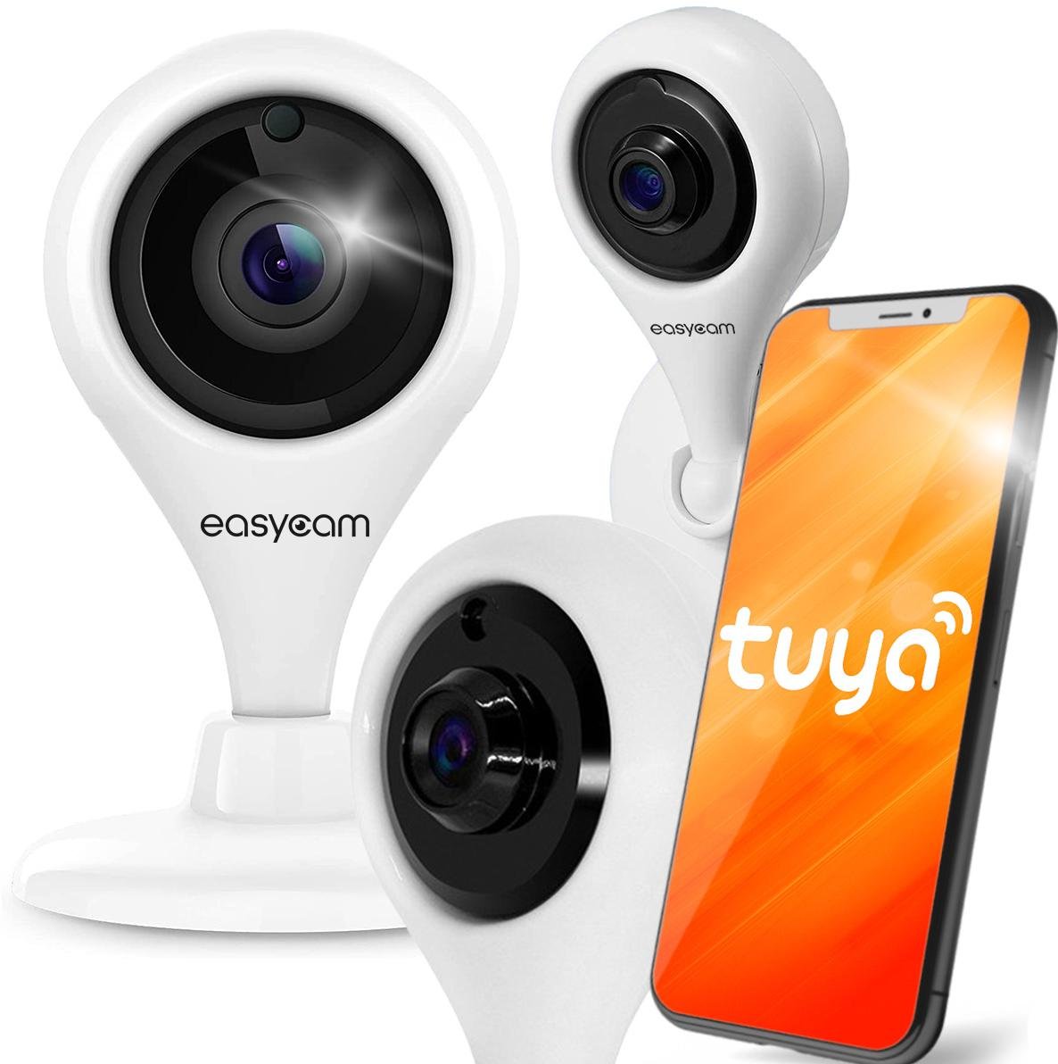 Фото - Камера відеоспостереження Tuya Kamera Ip Easycam Wewnętrzna Wifi  3Mp Ec-3C6Ir 