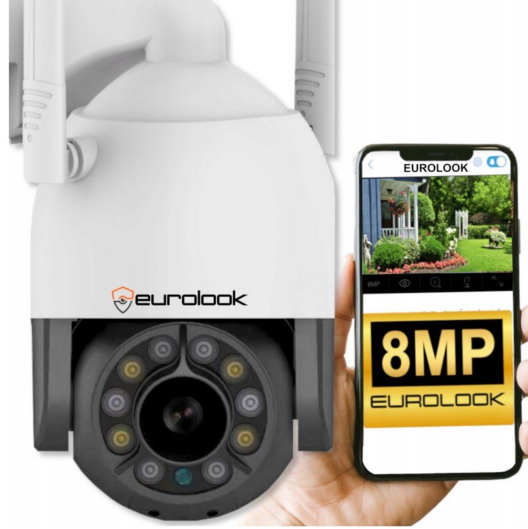 Фото - Камера відеоспостереження Kamera IP Eurolook DSB-8MP04E
