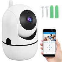 KAMERA IP WIFI NIANIA ELEKTRONICZNA OBROTOWA HD AUDIO DOMOWA WEWNĘTRZNA VERK GROUP
