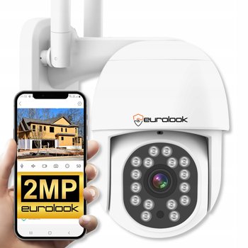 Kamera IP WiFi SMART Obrotowa Zewnętrzna Bezprzewodowa 2MPx MONITORING Domu [K-5] - Eurolook