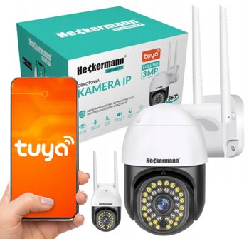 KAMERA IP ZEWNĘTRZNA OBROTOWA WIFI Kamera IP 3MP HECKERMANN C19 - Inny producent