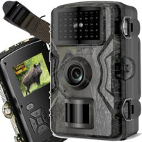 Kamera Leśna Fotopułapka Myśliwska Wodoodporna Ip66 Ir 1080P Lcd 2