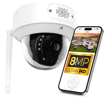 Kamera obrotowa do monitoringu IP K8 WiFi 8MP Zintronic IKKW820V1 - Zintronic