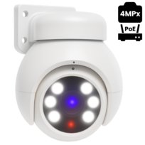 KAMERA OBROTOWA IP POE ZEWNĘTRZNA 4MPx ONVIF ZESTAW KAMER DO MONITORINGU