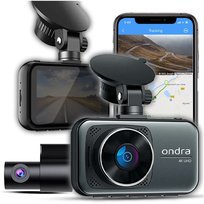 KAMERA SAMOCHODOWA WIDEOREJESTRATOR 4K UHD PRZÓD TYŁ GPS