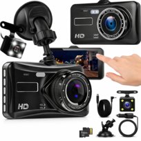 Kamera Samochodowa Wideorejestrator Jazdy Przód Tył Kamera Cofania Full Hd