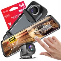 KAMERA SAMOCHODOWA WIDEOREJESTRATOR KAMERA COFANIA WIDEO REJESTRATOR 4K 2K