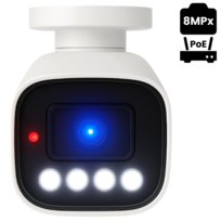 KAMERA TUBOWA IP POE ZEWNĘTRZNA 8MPx ONVIF ZESTAW KAMER DO MONITORINGU