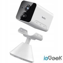 KAMERA WIFI 2K OBROTOWA DETEKCJARUCHU BEZPRZEWODOWA2300MAH WIDEOKONFERENCJA