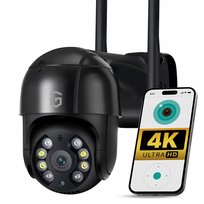 KAMERA ZEWNĘTRZNA IP WiFi OBROTOWA 8 MPX 8 MP 4K IP66 ZOOM 5X DETEKCJA